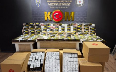 Kahramanmaraş’ta KOM’dan Peş Peşe Kaçakçılık Operasyonları